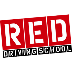 red driving school logo