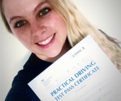 How ingenie’s Katey passed her driving test first time