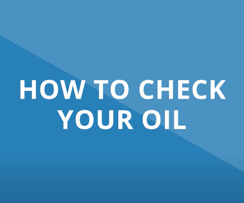 How to check your oil