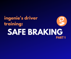 Improving your braking: safe stopping distances
