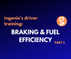 Improving your braking: fuel efficiency