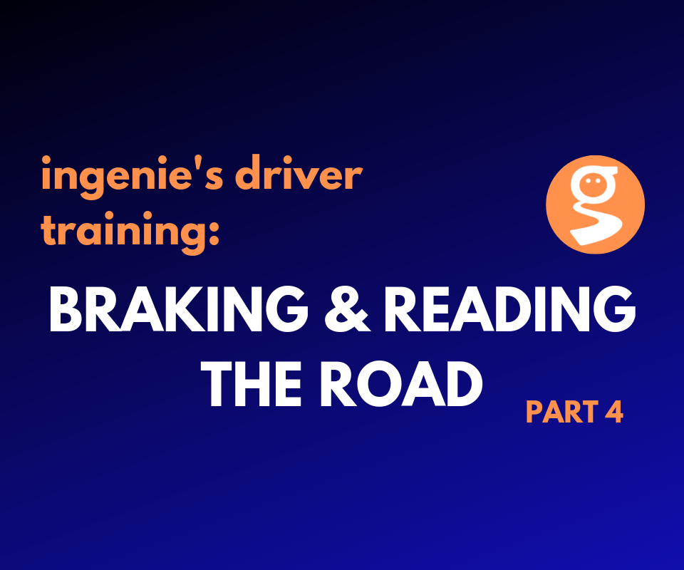 Improving your braking: reading the road