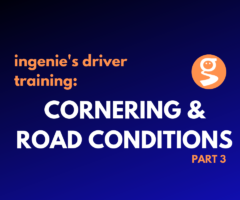 Improving your cornering: different road conditions