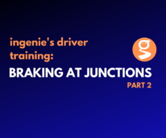Improving your braking: preparing for junctions